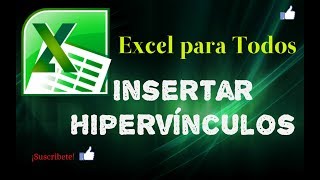 Insertar Hipervínculos En Excel