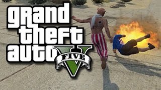 GTA 5 Online Funny Moments! - Desert Airport Madness! (GTA 5 Funny Gameplay)