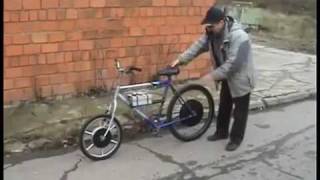 Мотор-колесо Шкодина, чудо Велосипед