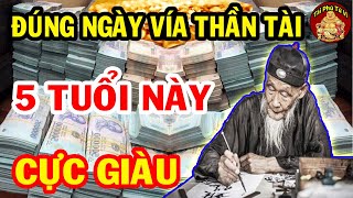 THẦY PHONG THỦY Chỉ Mặt 5 Con Giáp CỰC ĐỎ Giàu Nhanh Chóng Mặt, Tiền Ầm Ầm Đổ Về
