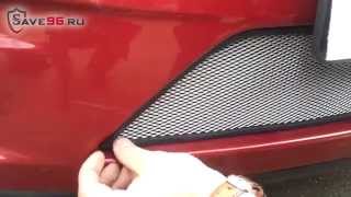 Защита радиатора на KIA Ceed 1 (КИА Сид 1) 2010-2012 г.в. (рестайленг)
