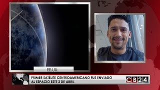 El primer satélite centroamericano llegó a la Estación Espacial Internacional