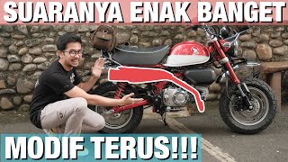 AKRAPOVIC LEWAT! GANTI KNALPOT HONDA MONKEY - #403