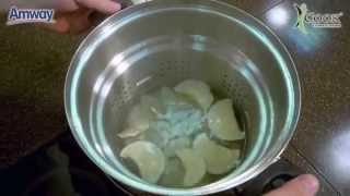 Готовим дома. Вареники из тыквы и творога. Посуда iCook