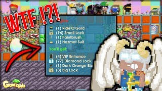 Growtopia | CRAZY BLIND TRADING FT. LEGENDARY WINGS **RIP LEGEND** !