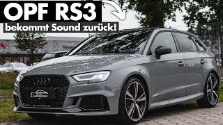 Die Wiederbelebung des RS3 Sounds im OPF! | Cete Automotive