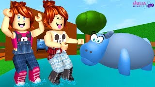 Roblox - ZOOLÓGICO MINEGIRL (Zoo Tycoon)