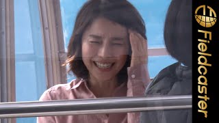 撮影外もずっと可愛らしい石田ゆり子さんに胸キュン！アフラック生命保険