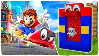 ? COMO HACER UN PORTAL A LA DIMENSIÓN DE SUPER MARIO ODYSSEY - MINECRAFT