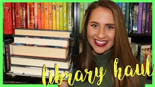 FIRST LIBRARY BOOK HAUL OF 2017! #4 | Pampered Pages