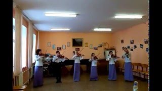 Ансамбль скрипачей "Аллегретто". Регтайм "Мороженое" Э.Градески