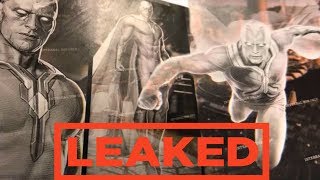 MORE AVENGERS 4 LEAKED CONCEPT ART!? Vision is back to [SPOILER]?!?!?