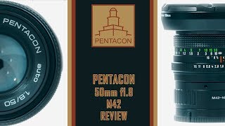 Pentacon 50mm f1.8 Review