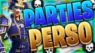 LIVE PARTIE PERSONNALISÉ / VENEZ FAIRE CE QUE VOUS VOULEZ !... SUR FORTNITE
