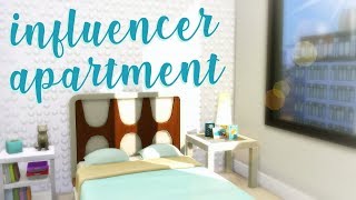 STYLE INFLUENCER APARTMENT // The Sims 4 Speed Build
