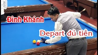 Trần Đình Khánh - Một lượt cơ kết thúc trận đấu bida phăng tại giải libre miền Trung mở rộng 당구