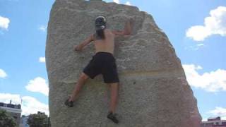 Shoreditch boulder, north face