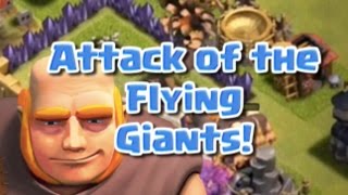 Clash Of Clans  | The FLYING Giants | Clash of Clans Lonely troop series