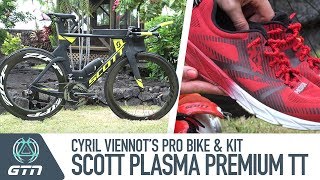 Cyril Viennot's Scott Plasma Premium TT Pro Bike And Kit
