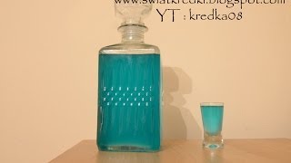 Smerfna wódka / iceówka / lodowa nalewka