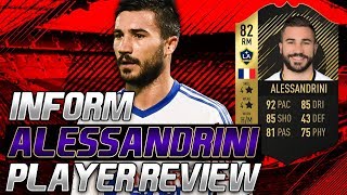 INFORM ALESSANDRINI (82) PLAYER REVIEW!! FIFA 18 ULTIMATE TEAM | THE CHEAP DEMBELE