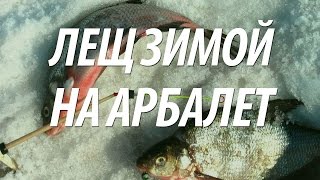 ЗИМНЯЯ ЛОВЛЯ ЛЕЩА НА СНАСТЬ АРБАЛЕТ. РЫБАЛКА НА МОЖАЙСКОМ ВОДОХРАНИЛИЩЕ В ПОДМОСКОВЬЕ ЗИМОЙ