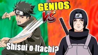 EXPLICACIÓN:  Itachi y Shisui...¿QUIÉN TIENE MÁS TALENTO?