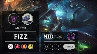 Fizz Mid vs Morgana - KR Master Patch 9.12