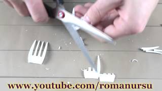 Как сделать клыки вампира для Хэллоуина своими руками / How to make vampire fangs for Halloween