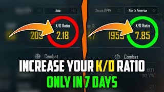 HOW TO INCREASE KD RATIO IN PUBG MOBILE | JOIN CLANS | BECOME PRO