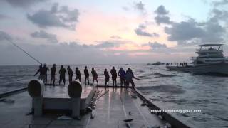 Tuna  - pole fishing at the Maldives