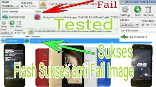 Cara Flash Asus Zenfone C Zoo7 Sukses, Unzip  Image Failure