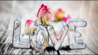 Free screensaver Love and rose