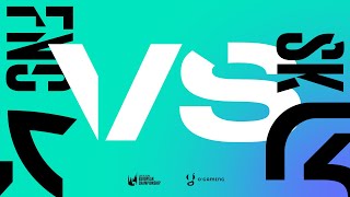 LEC Spring 2020 - FNC vs SK - W2D2