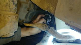 Замена левого сальника полуоси кпп Daewoo Lanos 1.5