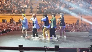 KBS Music Bank Berlin - Stray Kids (스트레이 키즈) - Happy  Song (Boney M.) Cover - Side View Fancam