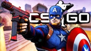 ПРОТЕИНОВЫЙ МАНЬЯК "КАПИТАН-АМЕРИКА" ЗАДУДОСИЛ НАС АРБУЗАМИ В CS:GO (МАНЬЯК В КС ГО)