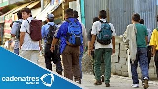 Migrantes centroamericanos cambian sueño americano por el de México