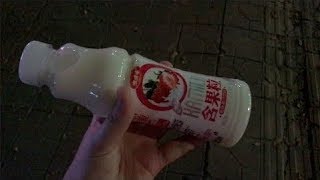 KAMILA - низкокалорийная китайская сперма с молоком и клубникой! Китайская Еда! Жизнь в Китае!