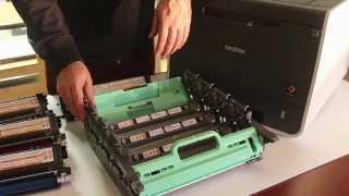How to Replace Imaging Drum DR310CL From Brother Printer HL4570CDW or Similar Models