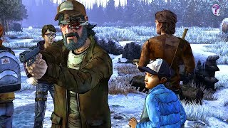 Русские атакуют группу Клементины | The Walking Dead: Season Two. EP4 cutscenes