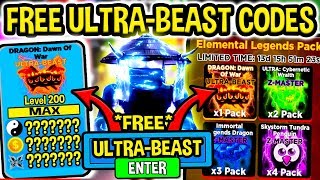 NEW FREE *ULTRA-BEASTS* CODES In NEW NINJA LEGENDS UPDATE (Roblox Codes)