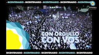 TDT Canal 7 HD - Spot Bicentenario - SATVD-T / ISDB-T / Prueba TVD Argentina