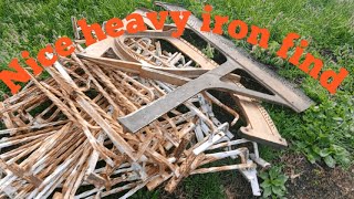 Nice heavy iron find and farm work