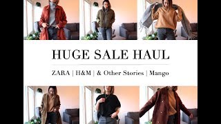 HUGE HIGH STREET SALE HAUL | ZARA | H&M | & Other Stories | Mango