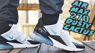 AIR MAX 270 DUSTY CACTUS REVIEW AND ON FOOT !!!