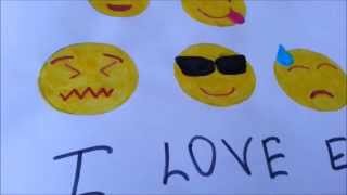 Как нарисовать смайликов Emoji (часть 3)