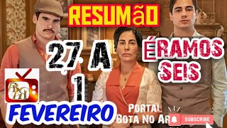 Novela, 'Éramos Seis', resumo: 27/01 a 01/01/2020, próximos capítulos da trama das 18h da Globo.