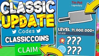 3 SECRET CLASSIC LAND COIN CODES IN UNBOXING SIMULATOR! Roblox