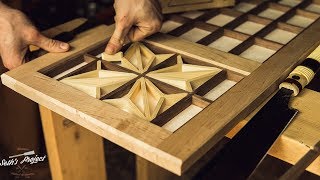 Japanese Cabinet Door Using Kumiko